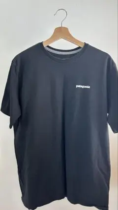 patagonia 黒 Tシャツ