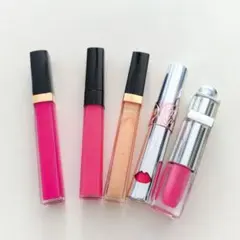 ROUGE COCO GLOSS など ピンク系 5本セット