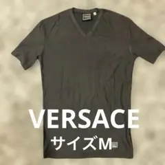 VERSACE JEANS COUTURE ブラック Vネック Tシャツ Mのサムネイル