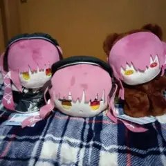 ホロライブ　宝鐘マリンパペットぬいぐるみ２種コンプ＆寝そべりぬいぐるみ