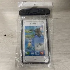 スマートフォン用 防水ケース ブラック