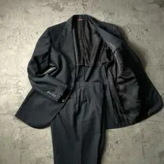極美品 CRICKETEER ネイビー ストライプ セットアップ vintage
