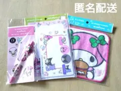 モスバーガー　ミニタオル・ボールペン・おてがみセット　マイメロ ワイワイセット