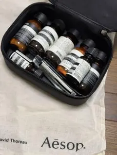 新品 イソップ Aesop シカゴ シティー キット トラベルセット 巾着付き 新品 イソップ Aesop シカゴ シティー キット トラベルセット 巾着付き