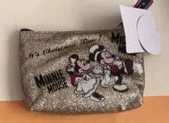 ポーチ　イッツクリスマスタイム　ディズニーリゾート　ミッキー　ミニーのサムネイル