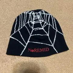 noremid spider ビーニー black 黒 ノーリミット - メルカリ