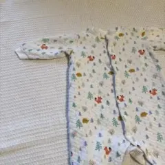 ユニクロ　動物柄ロンパース 80cm