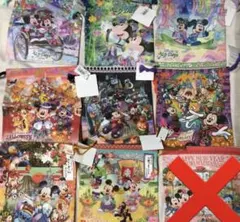 東京ディズニーランド　シー　TDR TDL TDS 七夕　巾着　ポーチ　セット