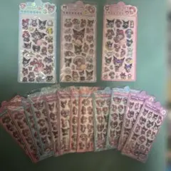 ミックスシール 18枚セット まとめ売り　Bセット クク　メロ