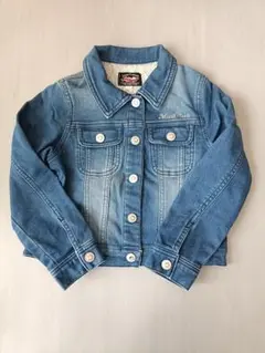 メゾピアノ　デニムジャケット　120　ブルー