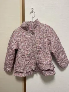 マザウェイズ 花柄 中綿コート 130サイズ