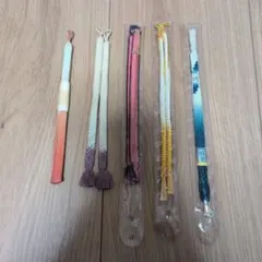 羽織紐 5本 まとめ売り　正絹