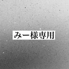 みー様専用ページ