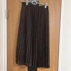 レディース ロングプリーツスカート