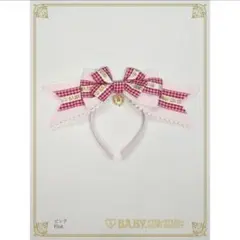 BABY Flancesca Ribbonリボンクリップ ピンク - メルカリ