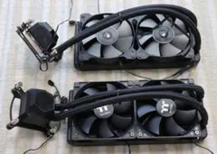 簡易水冷 Corsair-120mm×2 シルバーストーン240mm×2要メンテ
