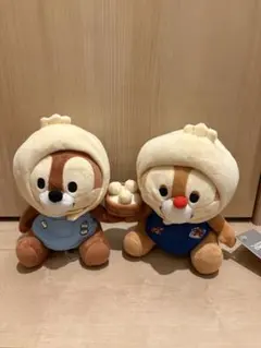 上海ディズニー チップとデール 小籠包 置物 - メルカリ