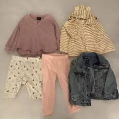 女の子90cm プティマイン　GAP ミッフィー ５着まとめ売り