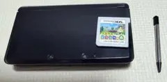 ニンテンドー3DS ブラック ゲームカード付き(箱無し)