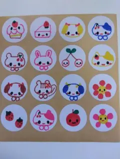 ハンドメイドo(*^-^*)oシール48枚セットo(*^-^*)o