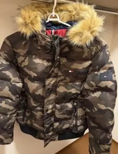 トミーヒルフィガー　CAMO キルティング ボンバージャケット