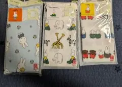 ミッフィー＆きんぎょがにげた　 ベビー肌着セット 三点