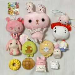 ぬいぐるみ マスコット スクイーズ まとめ売り