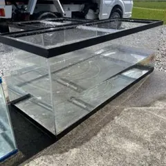 大型 アクリル 水槽 透明 黒フレーム 45×120 ！！秋のセール！！ 大型 アクリル 水槽 透明 黒フレーム 45×120 ！！秋のセール！！