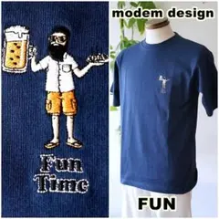 modem design/FUN(モデムデザイン/ファン) 半袖Tシャツ　XLのサムネイル