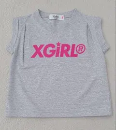 X-girl STAGES ノースリーブ Tシャツ グレー 100cmのサムネイル