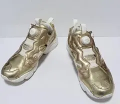 ⭐️美品⭐️【アジア限定モデル 】Reebok ポンプフューリー ゴールド　24㎝