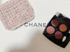 CHANEL レキャトルオンブル　ツイード　02 tweed pourpre