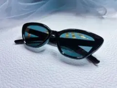 【新品】キッズキャットアイサングラス ブラック