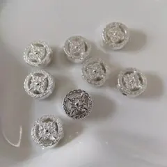 シルバービーズ 8個セット 16g