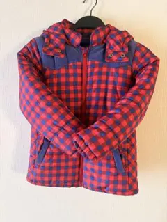 moujonjonフード付き中綿ダウンジャケット