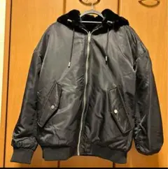 リバーシブル　ボンバージャケット