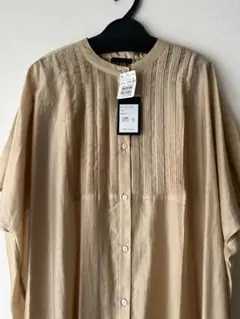 Aga 半袖ワンピース　チュニック　アウター