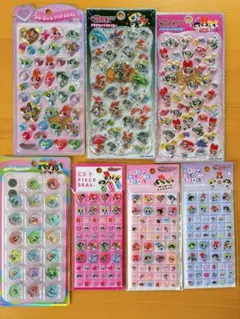 早い者勝ち！パワパフ パワーパフガールズ　うるちゅる プチドロ おはじき タイル