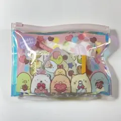 すみっコぐらし ホログラムポーチと文房具セット