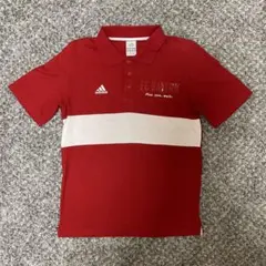 adidas FC BAYERN ポロシャツ レッド 短丈 ストリート サッカー