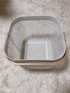 IKEA リーサトルプ　カゴ バスケット ホワイト