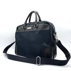 ネイビー ビジネスバッグ