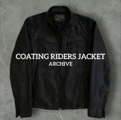 00s archive gimmick コーティングライダースジャケット