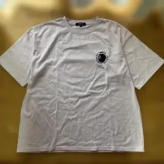 メンズLL Double Focus XL カジュアルTシャツ 薄ピンク