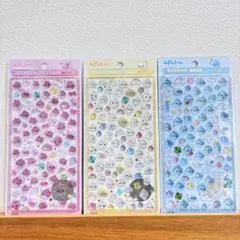 国内正規品　ボンボンドロップシール　しずくちゃん　ミニ　3点セット