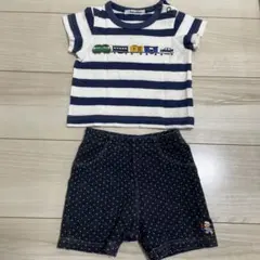 familiar 80cm Tシャツ　ショートパンツセット