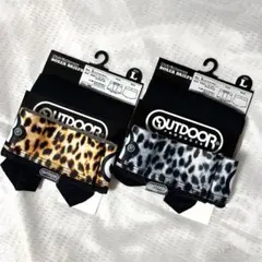 【新品未使用】ヒョウ柄 OUTDOOR ボクサーパンツ Lサイズ 2枚セット