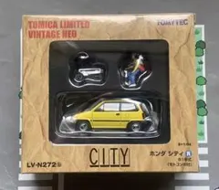 トミカリミテッドヴィンテージネオ　 ホンダ シティ R 1/64 モトコンポ付