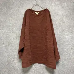 希少　plantation イッセイミヤケ　縮絨加工　カットソー　M
