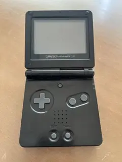 ゲームボーイアドバンスSP ブラックジャンク扱い ロックマンゲームソフト付き